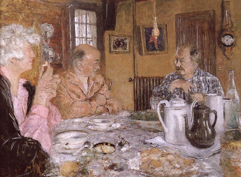 Edouard Vuillard Breakfast oil painting image